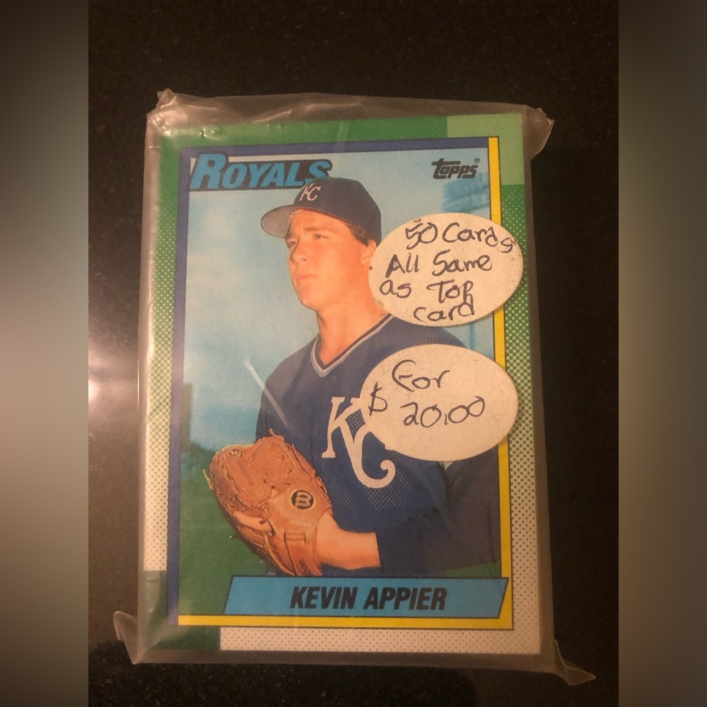 ROYALS 50 BASEBALL ⚾️ CARDS (KEVIN APPIER)